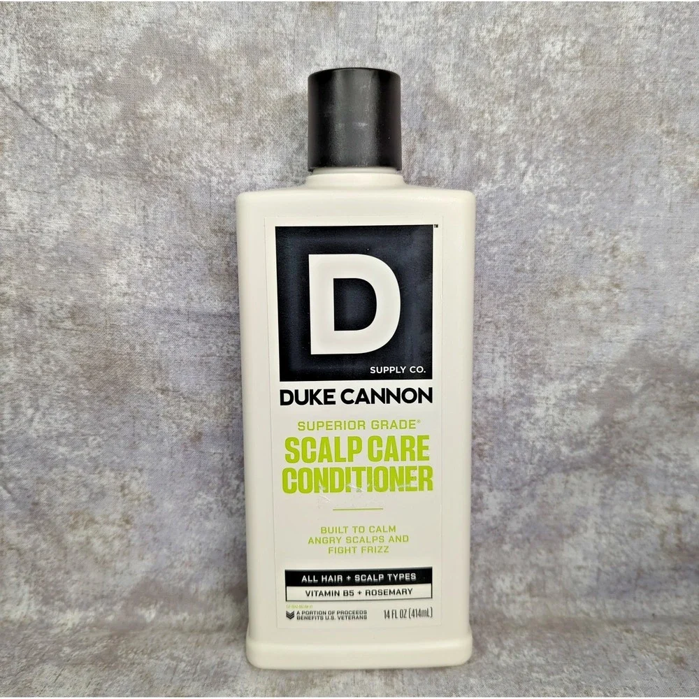 Duke Cannon Superior Grade Scalp Care Conditioner for Men, 14 Oz